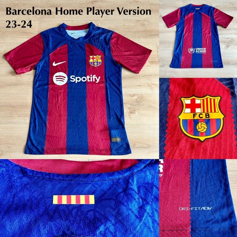 Jual MUSIM DEPAN import Jersey Barca Barcelona Home PI Player Issue