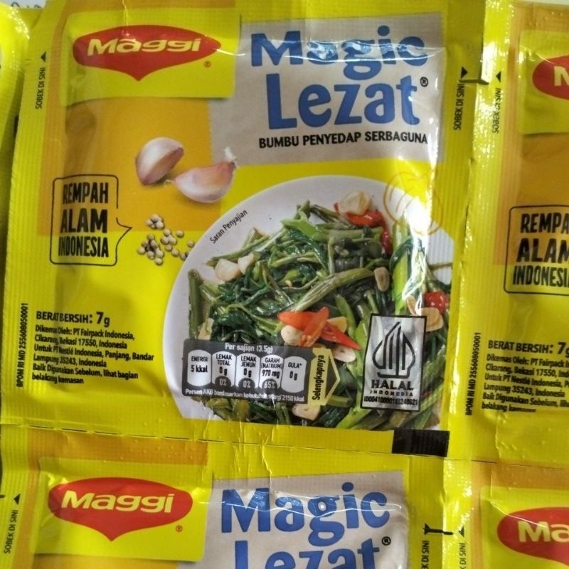 Jual Magic Lezat 7gr renceng (11pcs/renceng) | Shopee Indonesia