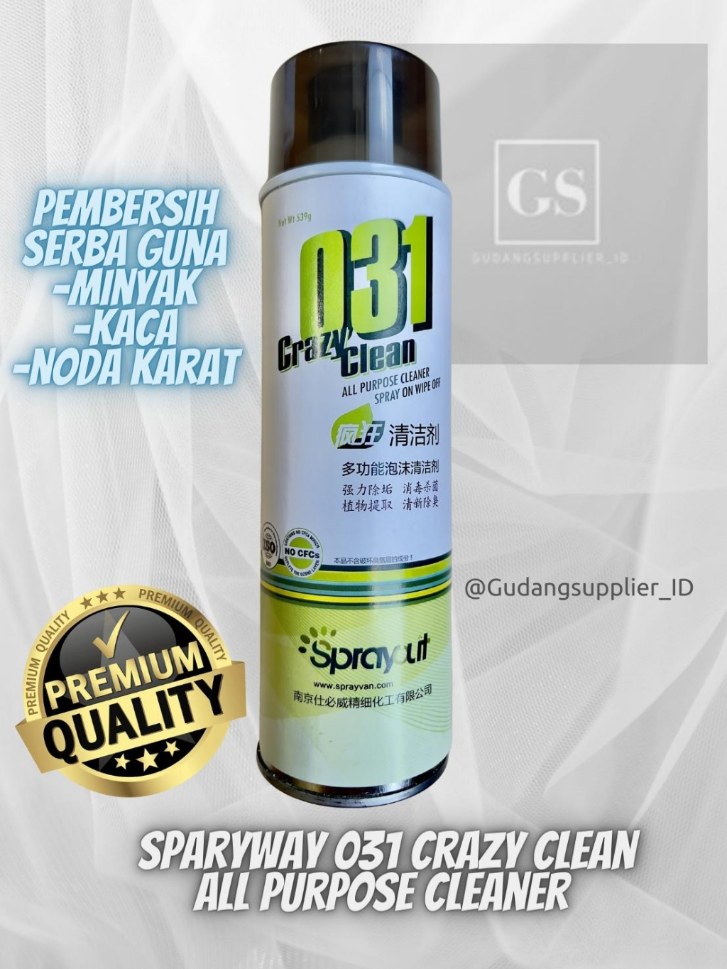 Jual Sparyway Crazy Clean No.31 ALL PURPOSE CLEANER Pembersih serba ...