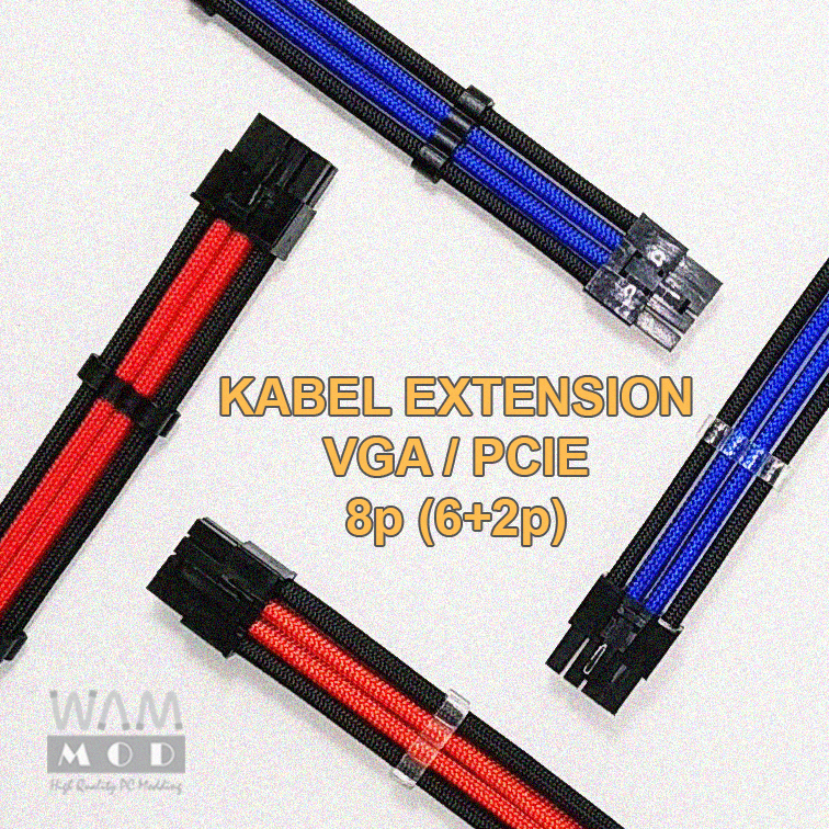 Jual Kabel Sleeving Ekstensi Sleeve Extension Sambungan Kabel VGA