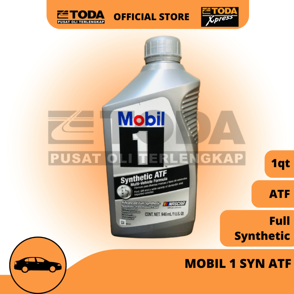 Jual Mobil 1 ATF Synthetic Multi Vehicle Formula 946ml Oli Matic ...