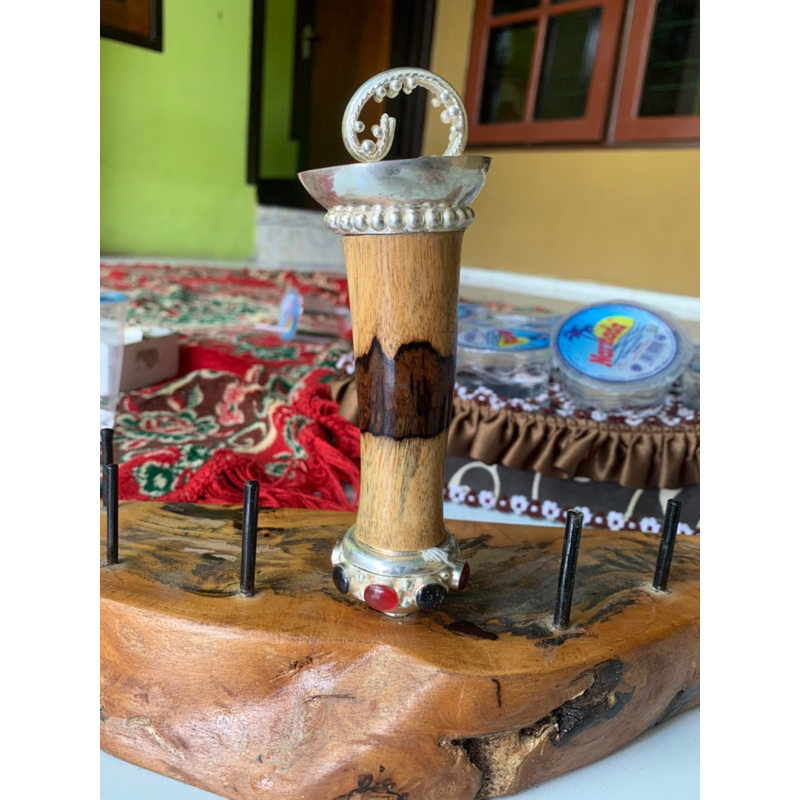 Jual Handle Keris Grantim + kayu berore (timoho) bebet/kendit rejulat ...