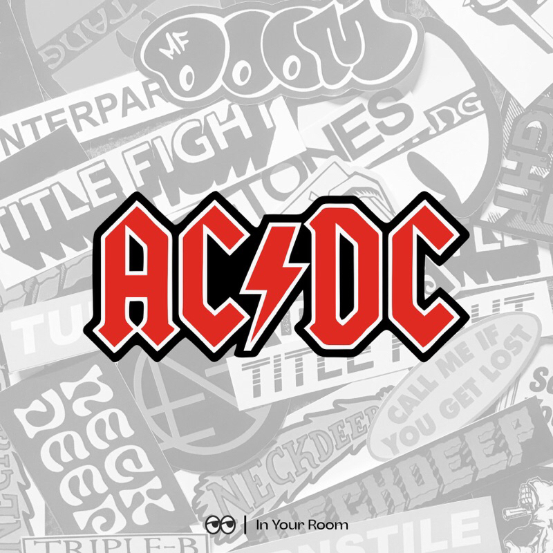 Jual STICKER BAND ACDC | BAHAN GRAFTAC | Shopee Indonesia