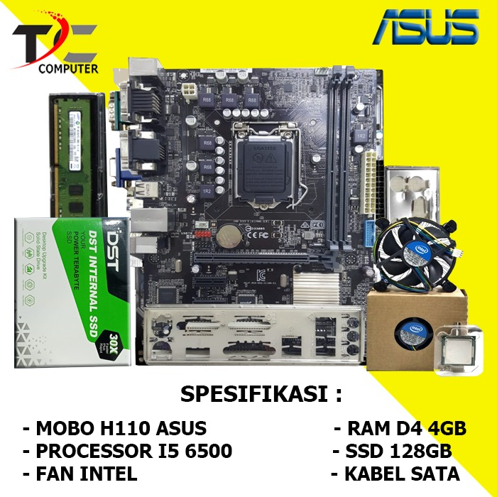 Jual Paket Mobo LGA 1151 DDR4 Plus Ram Processor i5 FAN Shopee Indonesia