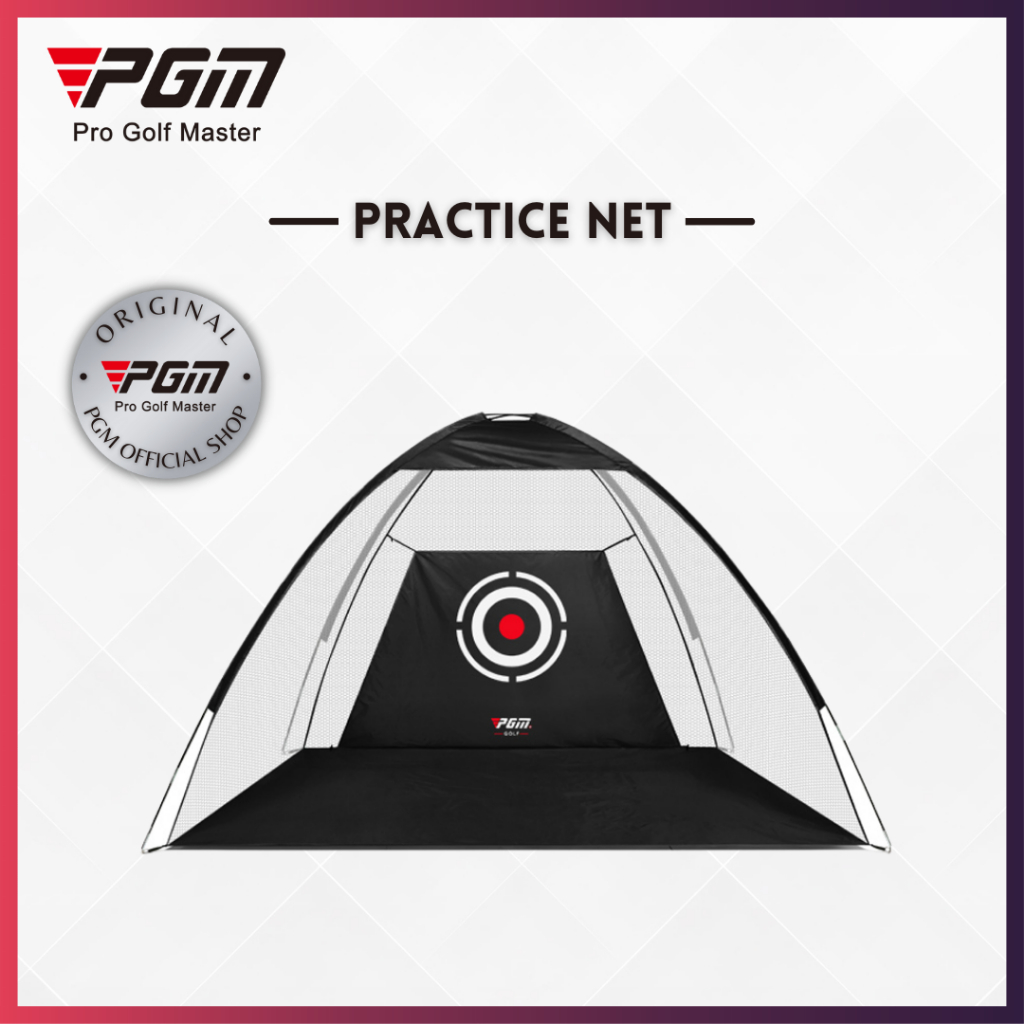 Jual PGM Practice Golf Net Driving 2M Portable Jaring Latihan Indoor ...