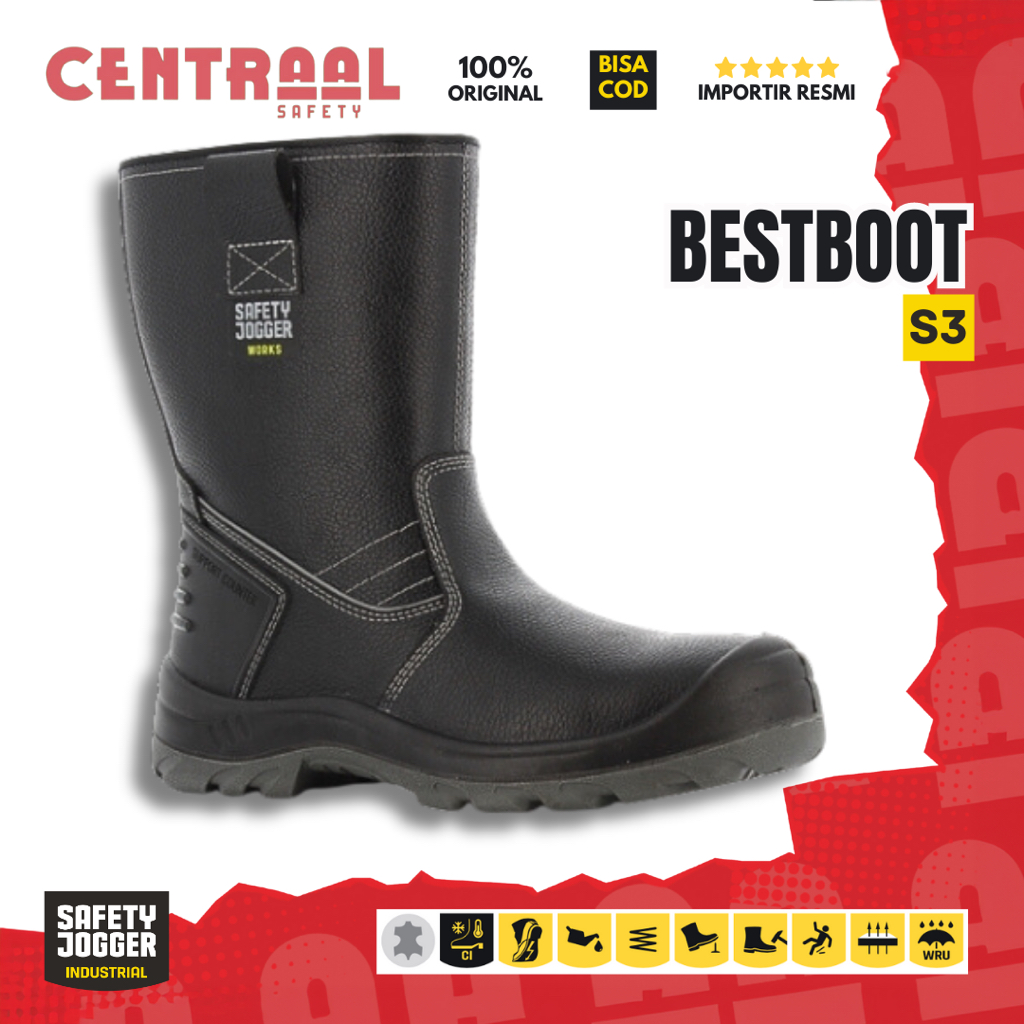 Jual Safety Jogger Bestboot S3 / Best Boot Shopee Indonesia