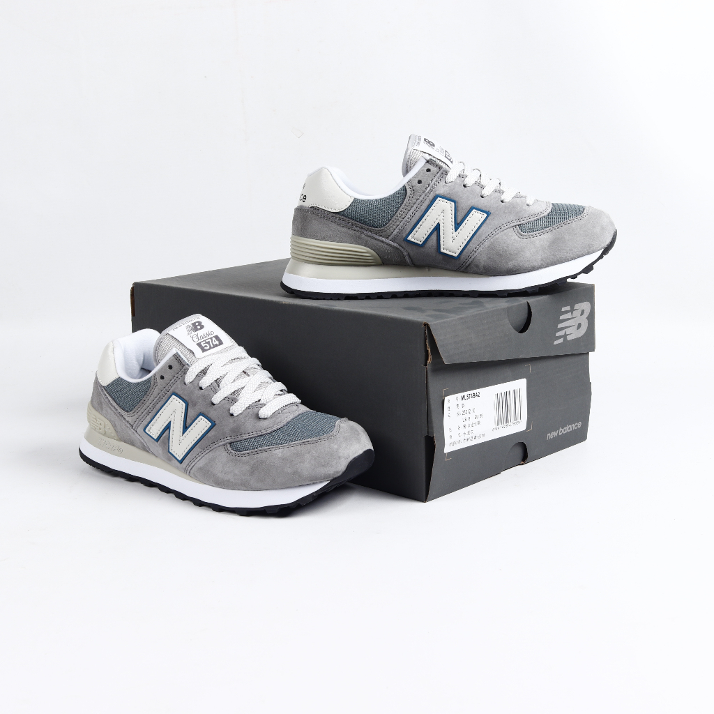 Jual Sepatu Sneakers Nb New Balance Ml 574 Ba2 Steel Grey Shopee