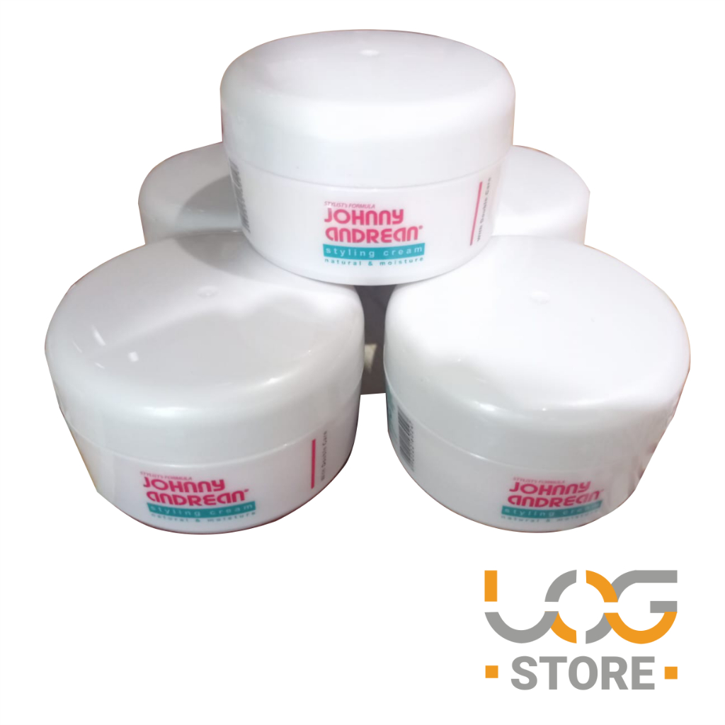 Jual Johnny Andrean Styling Cream Natural & Moisture 125gr (Minyak Rambut) Shopee Indonesia