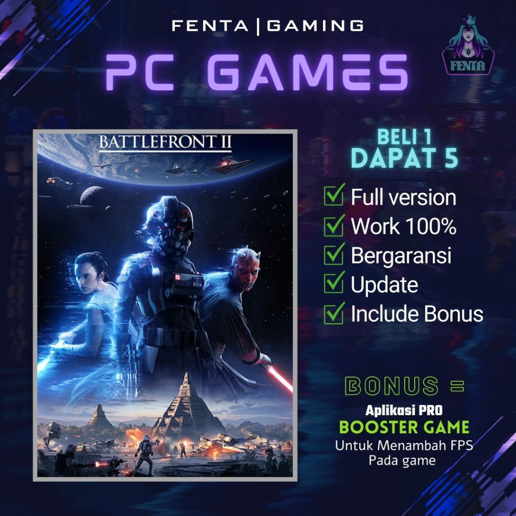 Jual STAR WARS BATTLEFRONT II - GAME PC - GAME LAPTOP | Shopee Indonesia