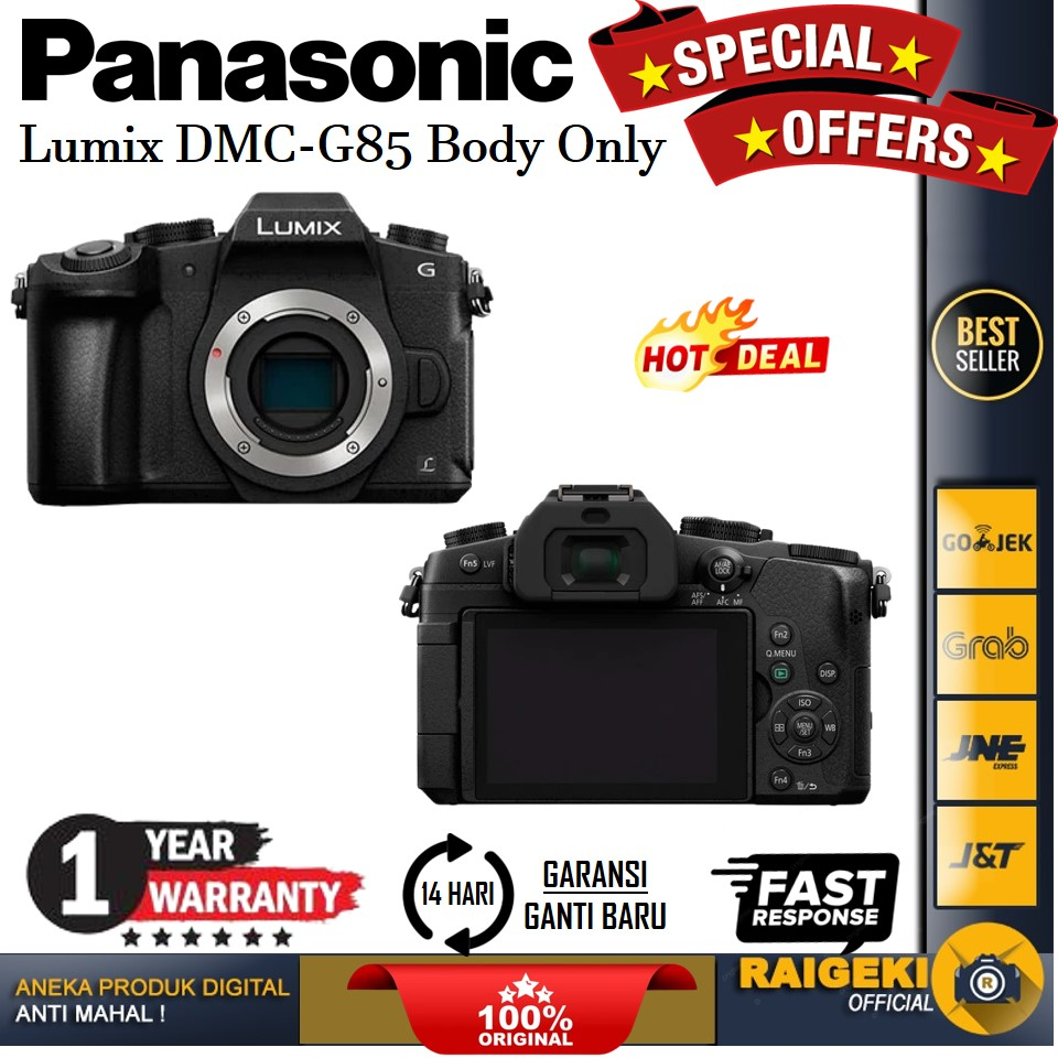 Jual Panasonic Lumix DMC-G85 Body Only - GARANSI RESMI | Shopee Indonesia
