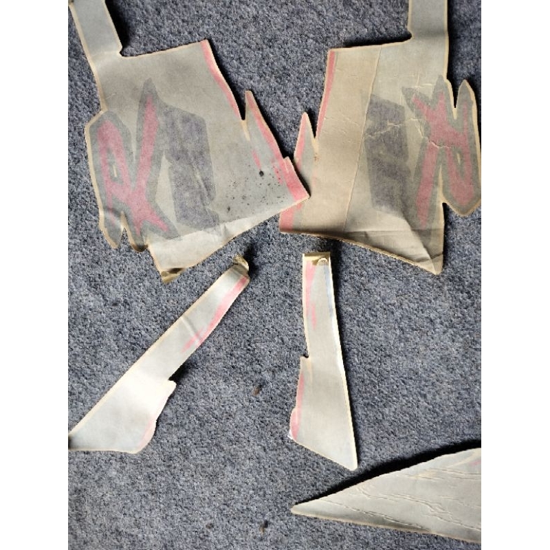 Jual sticker striping suzuki rgr jumbo tahun 1996 1997 1998 laminasi ...