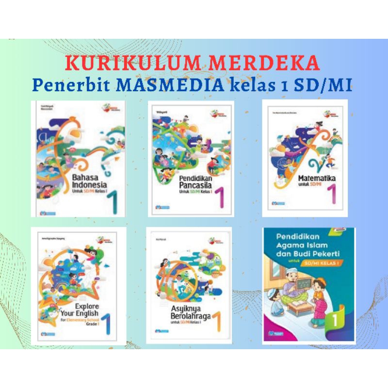 Jual BUKU KURIKULUM MERDEKA SD MI KELAS 1 PENERBIT MASMEDIA | Shopee ...