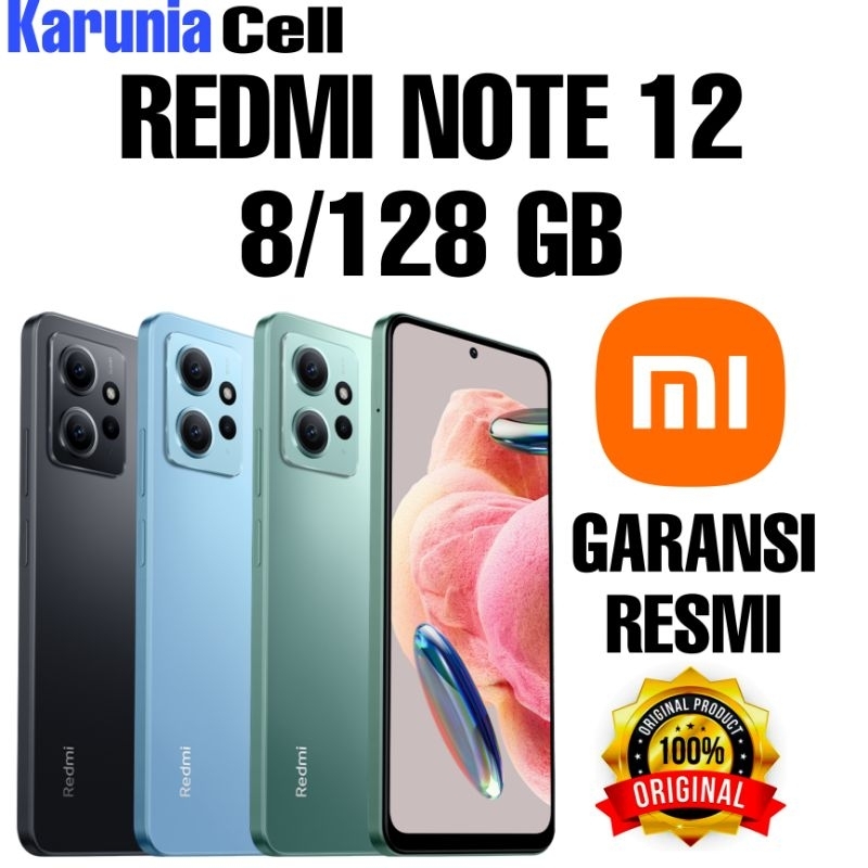 Jual XIAOMI REDMI NOTE 12 8/128GB RAM 8 GB / 128GB GARANSI RESMI ...