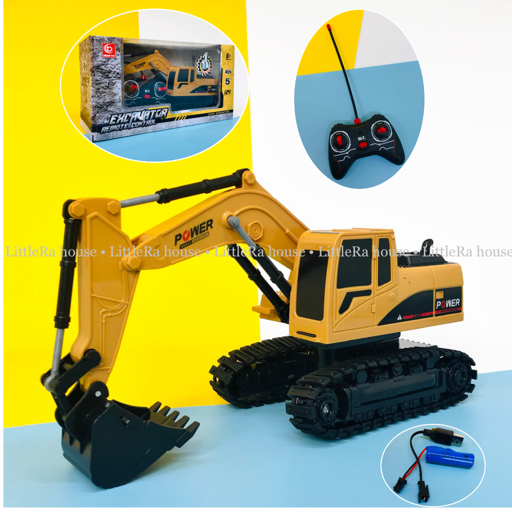 Jual Littlera : Remote Control Excavator | RC Beko Alat Berat ...
