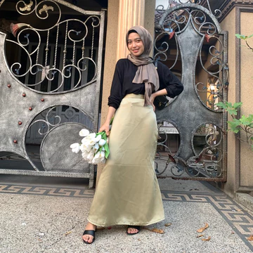 Rok Satin Skirt Rok Duyung Mermaid Skirt
