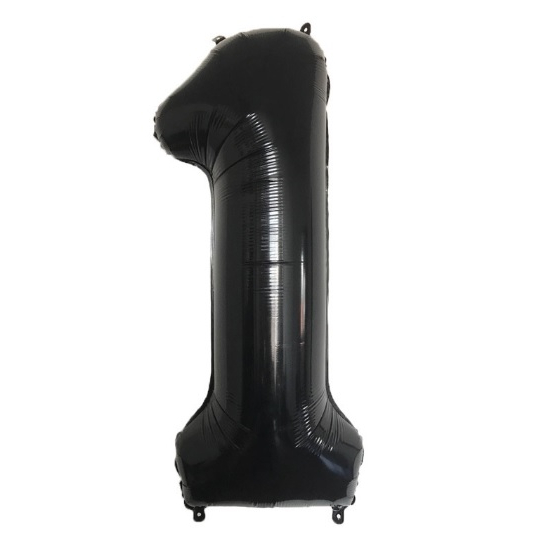 Jual Balon Angka Jumbo Hitam 80 CM | Shopee Indonesia