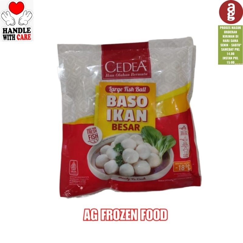 Jual Cedea Baso Ikan Besar 500grm Shopee Indonesia