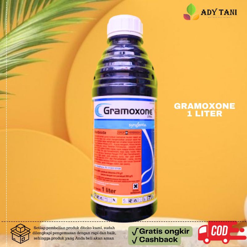 Jual Obat Rumput Gramoxone 276 Sl Herbisida Kontak 1 Liter Kemasan