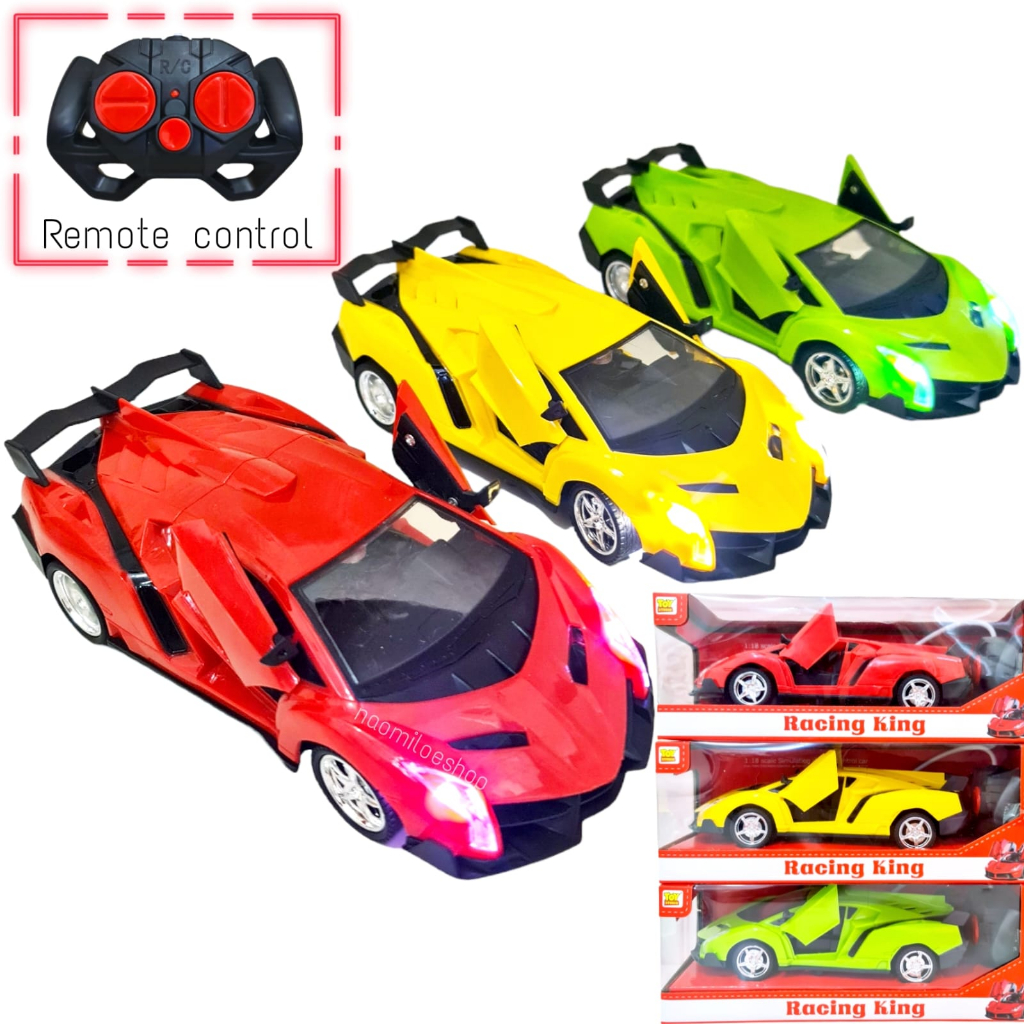 Jual Racing king RC Mainan Mobil Remote control buka pintu Mobil buka ...