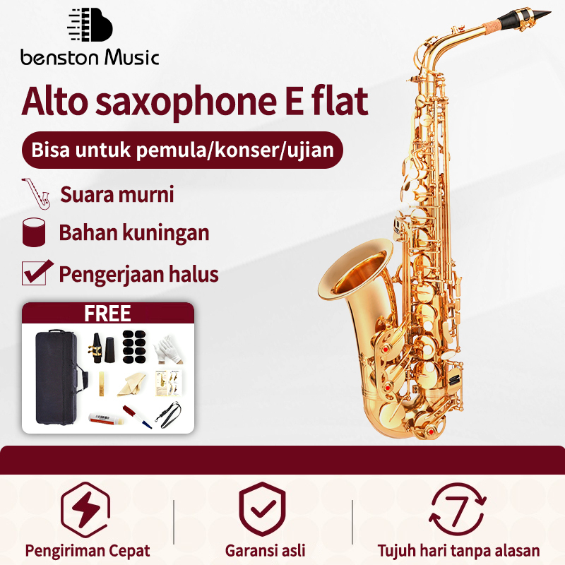 Jual Benston Music Instrumen Saxophone, Alto Saxophone E Flat