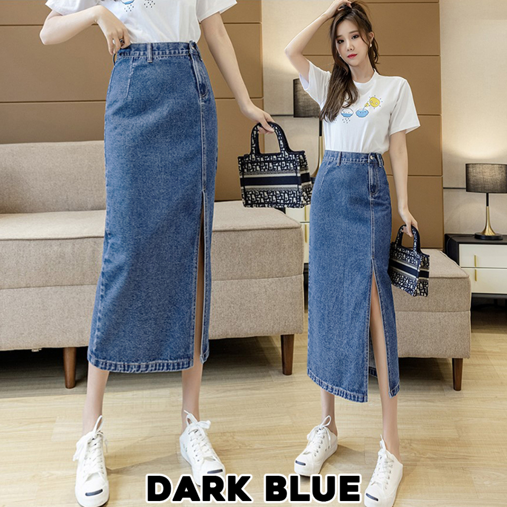 Maxi rok jeans hotsell
