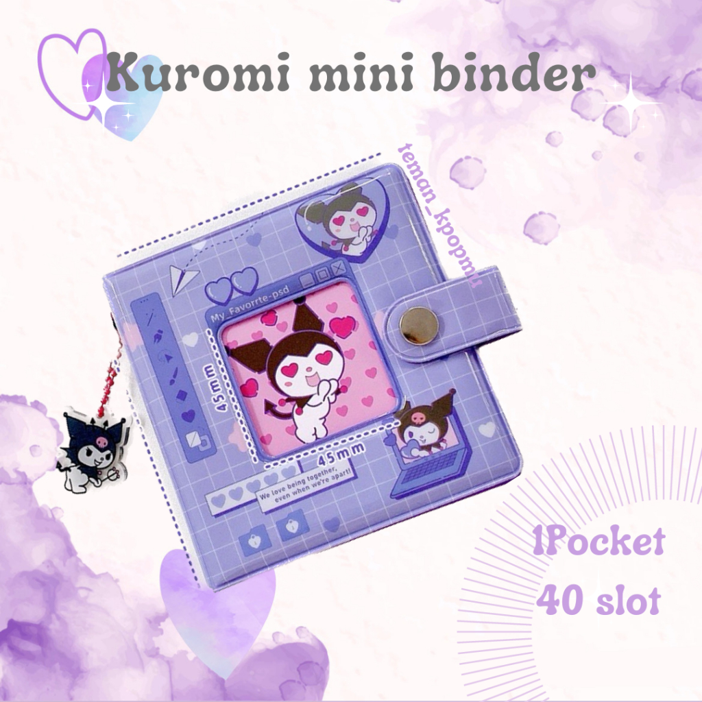 Jual Mini Binder Sanrio Photocard My Melody Kuromi Cinnamoroll PC 1P ...