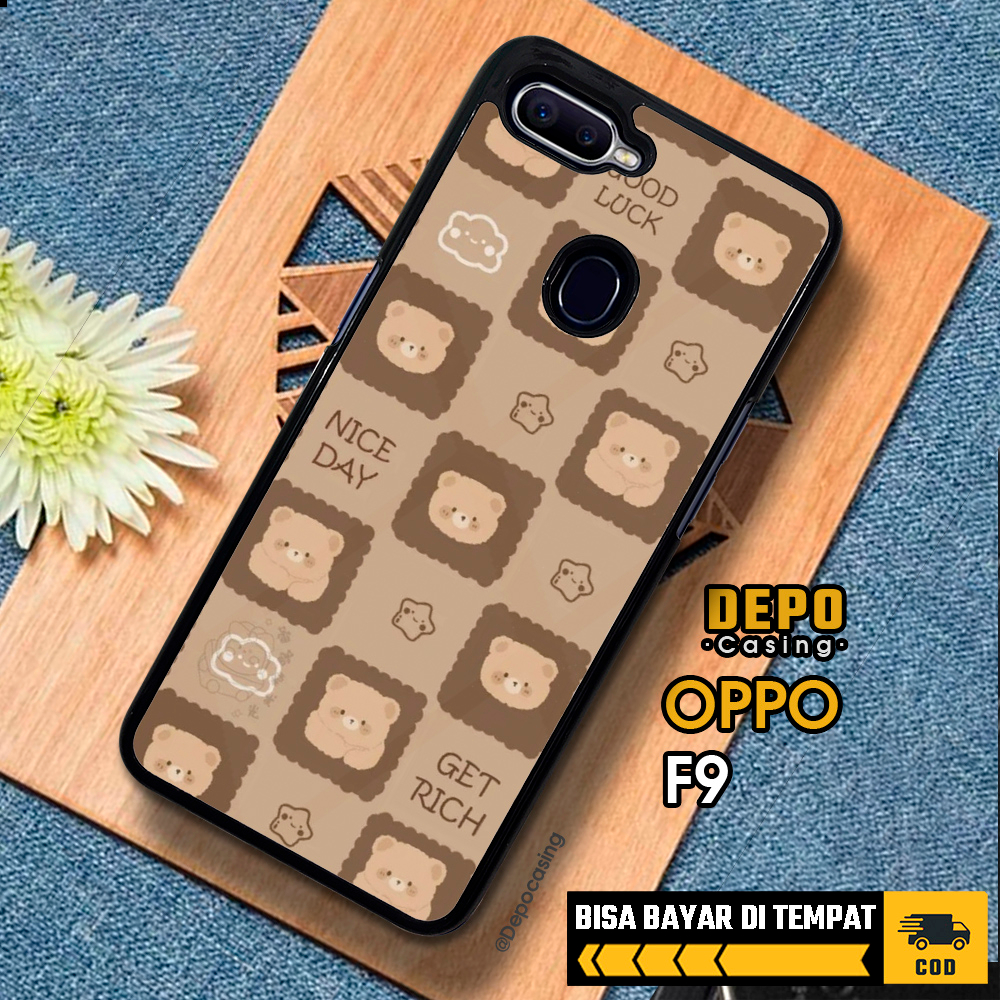 Jual Case Oppo F9 Casing Oppo F9 Depo Casing [TDBR] Case Glossy