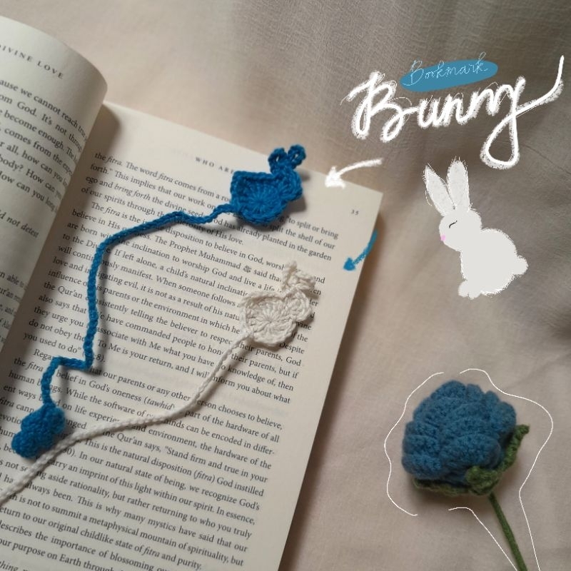 Jual Bunny Bookmark Crochet | Shopee Indonesia