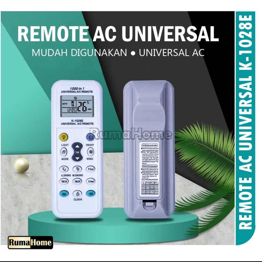 Jual Remote AC UNIVERSAL SEMUA MEREK AC/ Multi Remote Ac, AC Remote ...