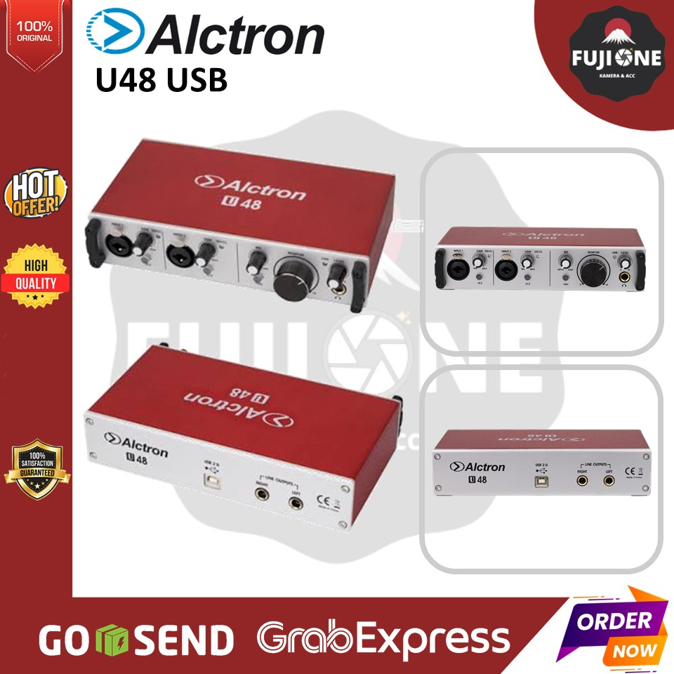 Jual Alctron U48 USB Dual Channel Audio Interface | Shopee Indonesia