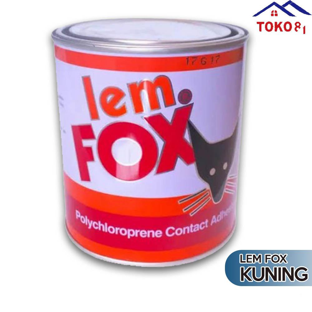 Jual Lem Fox Lem Kuning Perekat Lem Kayu Adhesive Lem Serbaguna 70 Gram ...