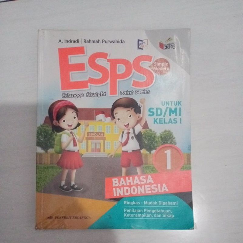 Jual Buku ESPS Bahasa Indonesia Kelas 1 SD Bekas | Shopee Indonesia