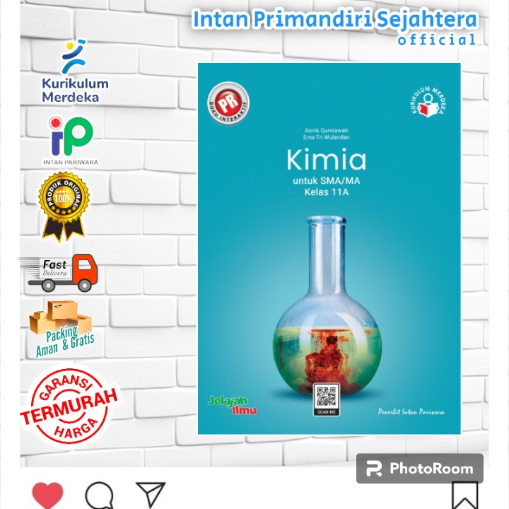 Jual PROMO!!! BUKU PR Interaktif Kurikulum Merdeka SMA/MA : KIMIA KELAS ...