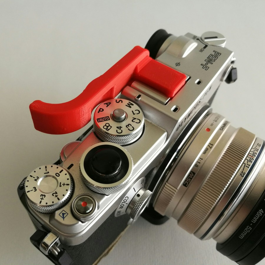 Jual Camera Thumb Grip untuk Hotshoe Mirrorless Standard by W3DE Studio