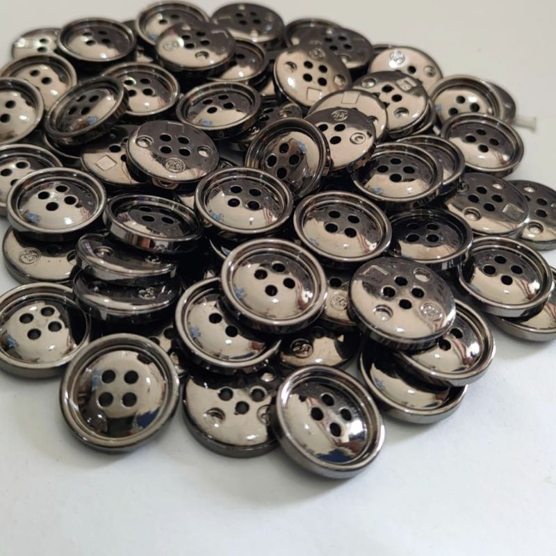 Jual Kancing Ukuran 1.8 Cm Kancing Jas/safari/blazer Black nikel isi ...