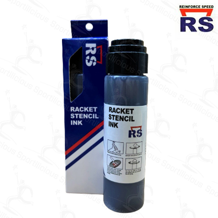 Jual TINTA LOGO SENAR RAKET BADMINTON - MERK RS ORIGINAL RACKET STENCIL ...