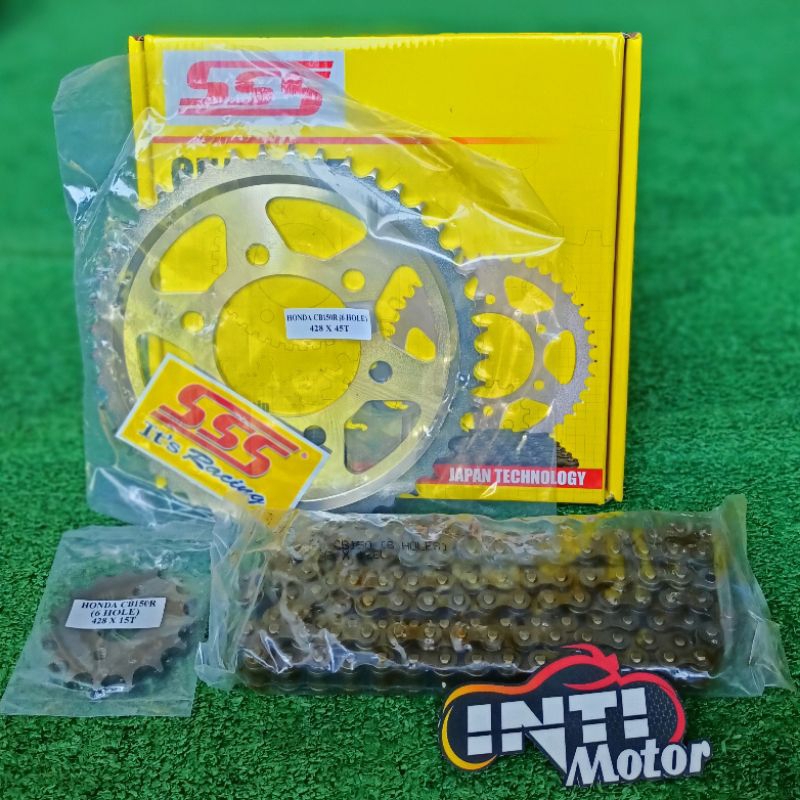 Jual GIRSET SSS Honda CB150R lubang 6 & StreetFire ASLI 100 SSS