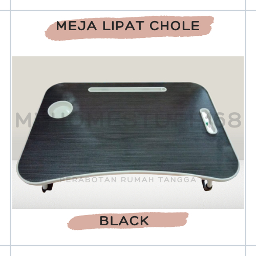 MEJA BELAJAR LIPAT ANAK MEJA LAPTOP LIPAT MEJA LIPAT CHOLE KARAKTER 60X40CM