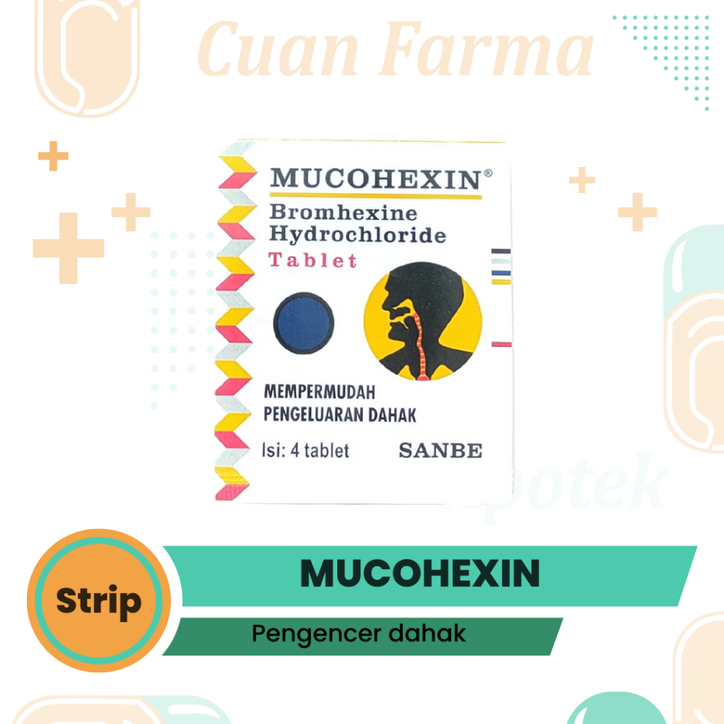 Jual Mucohexin Tab Perstrip Shopee Indonesia