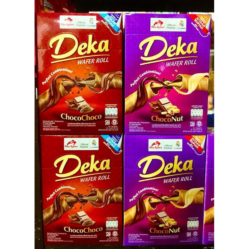 Jual Deka Wafer Roll 1 Box Isi 24 Pcs | Shopee Indonesia
