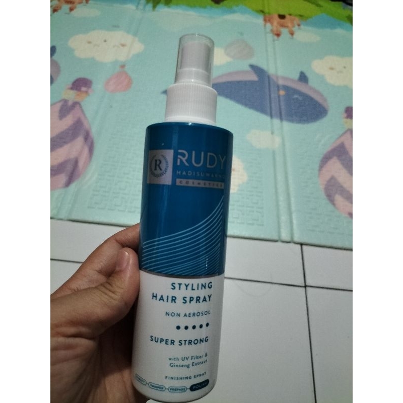 Jual Rudy Hadisuwarno Hair Spray Super Strong 200ml | Shopee Indonesia