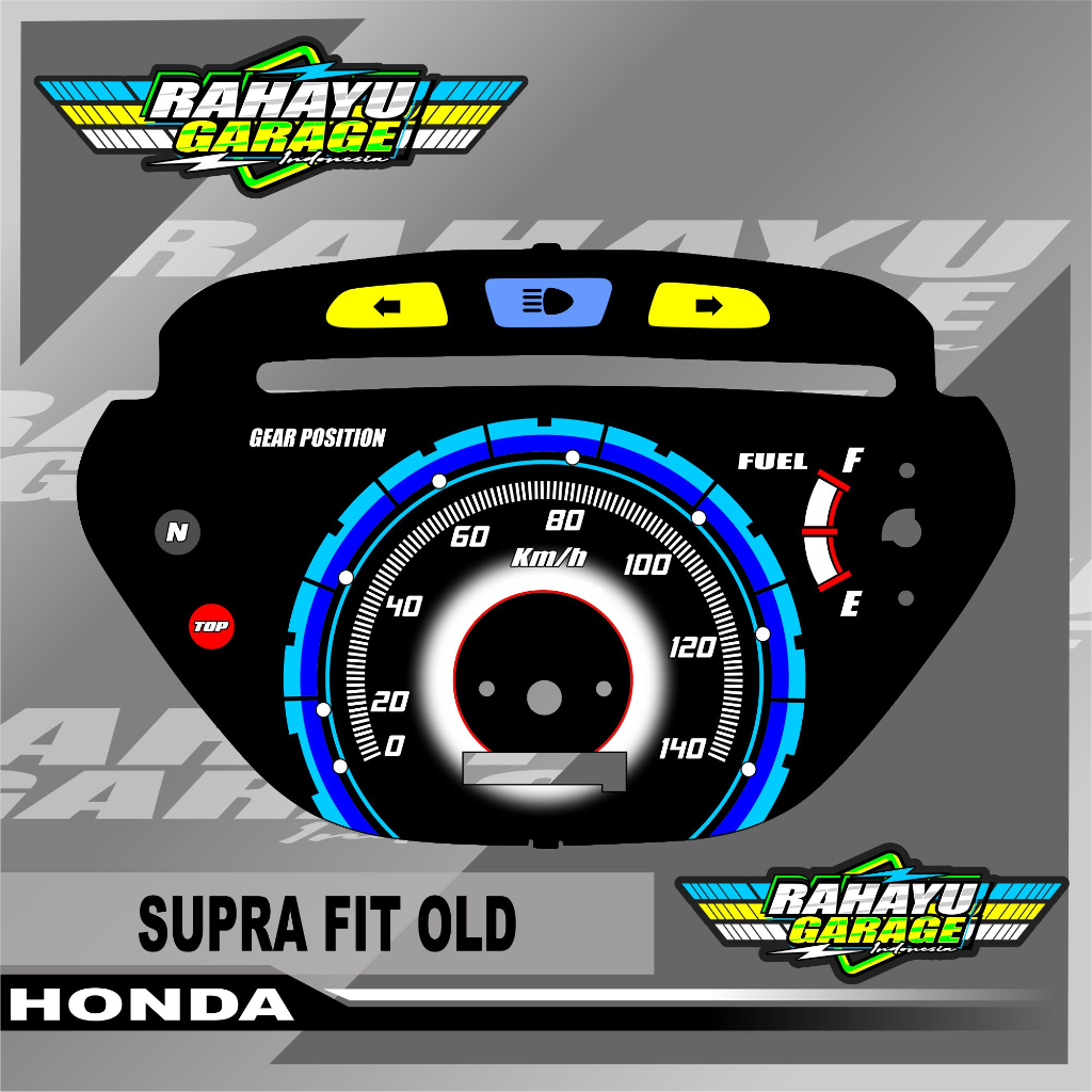 Jual panel spidometer supra fit old dan supra x 100 speedometer custom