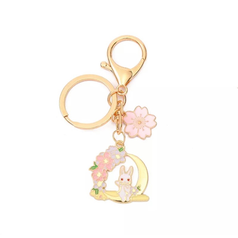 Jual Sakura Rabbit Gantungan Kunci/tas Cantik | Shopee Indonesia