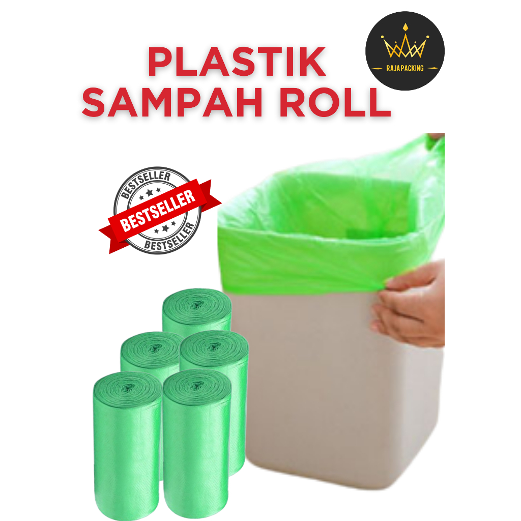 Jual Plastik Sampah Roll Kantong Sampah Roll Trash Bag Roll Ukuran I 45 X 50 24 Liter I 50 X 