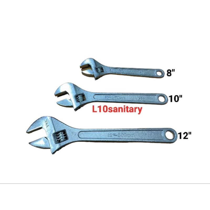 Jual Kunci INGGRIS MURAH / Adjustable Wrench 8" Inch Shopee Indonesia