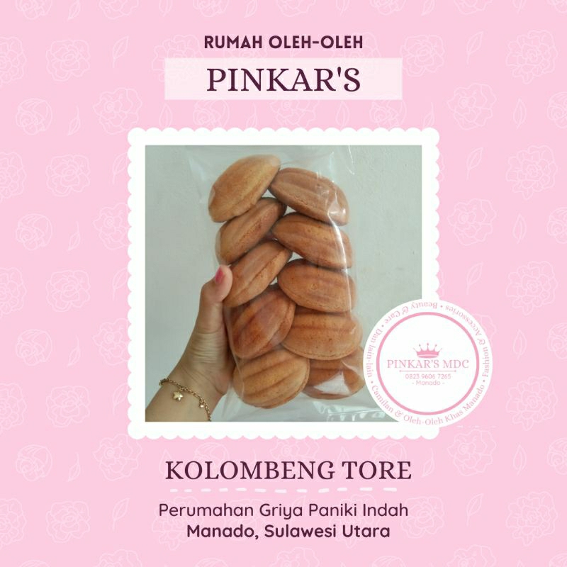 Jual PINKAR'S MDC - KOLOMBENG TORE KUE TELUR KRISPI RENYAH CAMILAN DAN ...