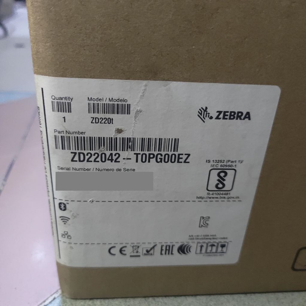 Jual Printer Barcode Label Zebra ZD220T ZD220 USB | Shopee Indonesia