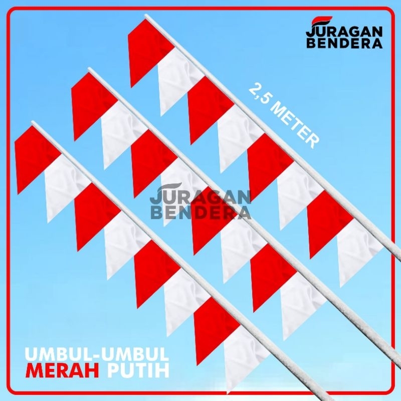 Jual BENDERA MERAH PUTIH / BENDERA INDONESIA / UMBUL MERAH PUTIH ...