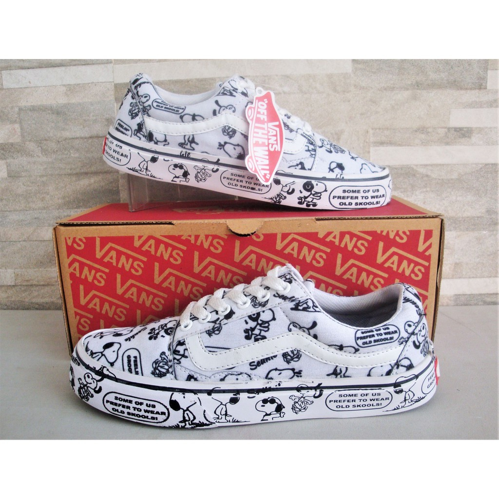 Vans store snoopy branco