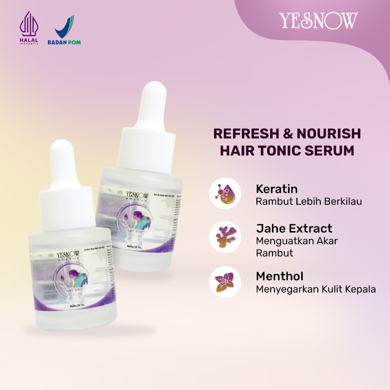 Jual Hair Tonic Serum (Keratin + Ginseng Extract) hair tonic penumbuh
